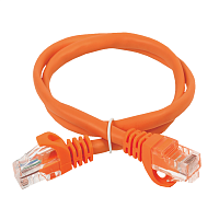 ITK Коммутационный шнур кат. 5Е UTP PVC 7м оранжевый