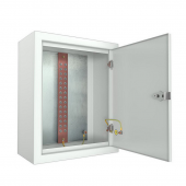 Ящик ГЗШ 30 подключений, 6х50 мм (ВхШхГ 500х400х220 мм), 960А, IP31, цвет серый Ral 7035