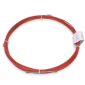 Устройство для протяжки кабеля мини УЗК в бухте, 15м (стальной пруток в полиэтиленовой оболочке, диаметр 3,5 мм)