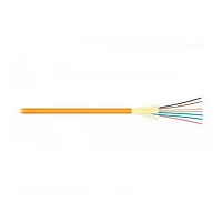 Кабель NIKOLAN волоконно-оптический, 8 волокон, многомодовый 50/125мкм, стандарта ОМ2, внутренний, распределительный, с плотным буфером, LSZH нг(A)-HF