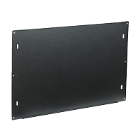 ITK Стенка задняя для шкафа WE 9U шириной 600мм черная