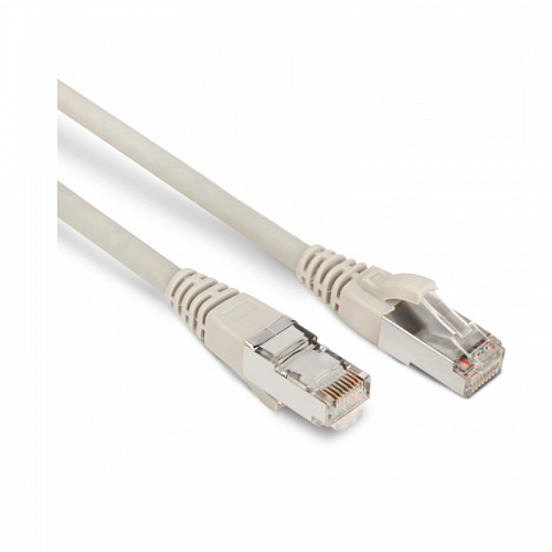 Hyperline PC-LPM-STP-RJ45-RJ45-C6-5M-LSZH-GY Патч-корд F/UTP, экранированный, Cat.6, LSZH, 5 м, серы