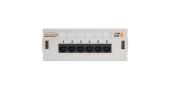 Коммутационная панель NIKOMAX настенная, 6 портов, Кат.6 (Класс E), 250МГц, RJ45/8P8C, 110, T568A/B, неэкранированная, светло-серая - гарантия: 5 лет 