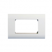 Лицевая панель 80х148 мм для 4-х модулей 45х22.5 мм (аналогов Mosaic), металлический каркас