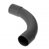 Соединитель угловой черный д32 (5шт/125шт уп/кор) Промрукав