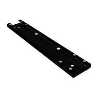 Суппорт для крепления роликов (до 600 кг), для шкафов шириной 800 mm, цвет черный (RAL 9005)