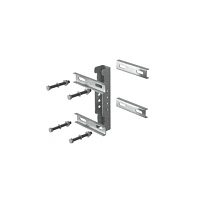 Крепление стойки консоли подвеса к опорам ограждения, толщ. 2,0 мм, Сендзимир цинк