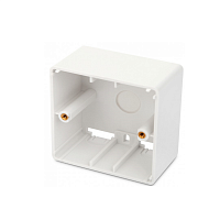 Коробка для настенного монтажа 80x80x45 мм, французский стандарт