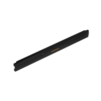 Панель заглушка NIKOMAX 19", 1U, на защелке, пластиковая, черная