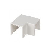 Поворот 90 гр. (25х25) (4 шт) белый EKF-Plast 