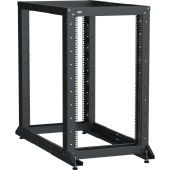 ITK LINEA F Стойка 2-рамная 47U 600х600-1000мм черная