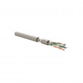 Кабель витая пара, экранированная U/FTP, категория 6A, 4 пары (23 AWG), одножильный (solid), каждая пара в экране, без общего экрана, нг(А)-LSLTx, вну