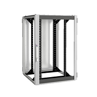 TS IT Шкаф 800x1200x800 24U, обз. и стальной дверью, 19" монтажные рамы