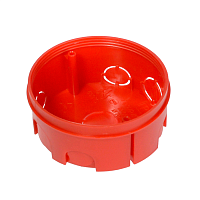 Коробка установочная 80-0520-2С стойкая к горению (ПВ-2) 70х40 (208шт/кор) Промрукав