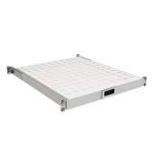 Полка выдвижная с универсальным 19"-м креплением, высотой 1U, с изменяемой глубиной 550-650 мм, шириной 446мм (нагрузка до 