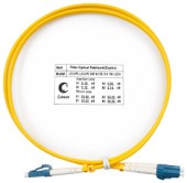 Шнур оптический duplex LC-LC 9/125 sm1мLSZH