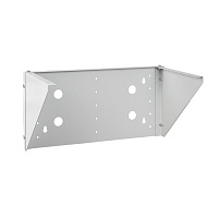 Кронштейн настенный вертикальный 19" 5U, цвет серый