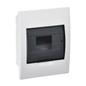 Корпус пластиковый ЩРВ-П-6 черн. прозр. дверь IP41 GENERICA