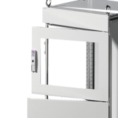 Частичная дверь ШхВ 600х800мм с окном