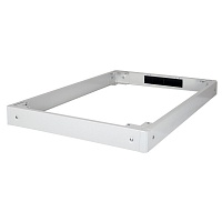 Цоколь для напольных шкафов 800х1200 с щеточным вводом, сер.