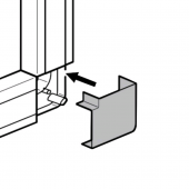 Плоский угол 15x10 мм METRA