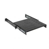 ITK 19" выдвижная полка глубиной 400 мм, черная