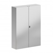 Корпус навесной STH с М/П двухдверный из нержавеющей cтали AISI304 ВхШхГ 1400x1000x300 мм, с фланцем