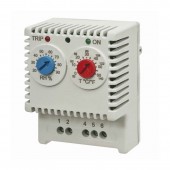 Гигротерм электронный, 230 В, регулировка температуры 0…+60°C, регулировка влажности 20…90%, переключающий контакт