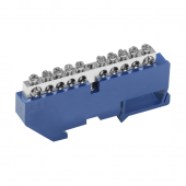 Шина N "ноль" на DIN-изол. Ni ШНИ-6х9-10-Д-С IEK