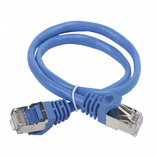 Категория: 	5E¶Тип кабеля: 	FTP¶Длина: 	2.0 м¶Цвет внешн оболочки: 	Синий/голубой¶Тип коннектора под