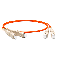 Патч-корд волоконно-оптический (шнур) MM 50/125, SC-SC, 2.0 мм, duplex, LSZH, 2 м