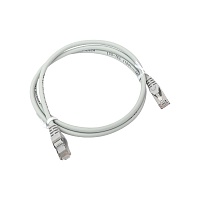 Патч-корд TERACOM PRO Cat.5E экранированный FTP оболочка LSZH серый (1,0м)