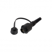 Индустриальный модуль-розетка NIKOMAX для оконцевания отдельностоящих кабелей, Кат.6a (Класс Ea), 500МГц, RJ45/8P8C, 110/KRONE, T568A/B, экранированны