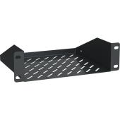 ITK Конс. полка 1U глуб. 200мм для шкафа 10" LINEA WS черная