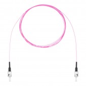 Шнур оптический монтажный (пигтейл), ST-ST, OM4, нг(А)-HF, маджента, 3,0 м