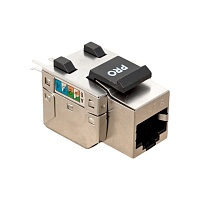 Модуль Keystone розеточный TERACOM PRO Cat.6 RJ-45 экранированный FTP 110 IDC 90 градусов