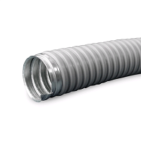 Металлорукав в ПВХ оболочке серый МРПИ-32 (25м/уп) Строитель