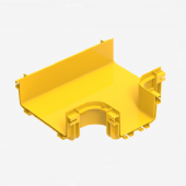 Горизонтальный тройник 240-120-240 для оптического лотка