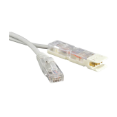 Патч-корд 110 тип - RJ-45, 2 пары, Cat.5е, 1м