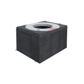 Колодец ККСр-1М-10(80) ГЕК-ССД (В25) в двухслойной битумно-латексной гидроизоляции