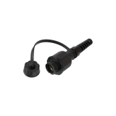 Индустриальный модуль-розетка NIKOMAX для оконцевания отдельностоящих кабелей, Кат.6a (Класс Ea), 500МГц, RJ45/8P8C, 110/KRONE, T568A/B, экранированны