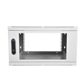 Шкаф  телекоммуникационный настенный 12U (600x300) дверь стекло