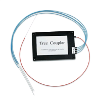 Сплиттер (разветвитель, ответвитель) оптический 1х4, одномод., равномерный ,1310/1550(±40nm), 3 m, 0.9 mm, неоконцованный