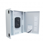 Бокс оптический  с комплектом панелей, 16/24 порта