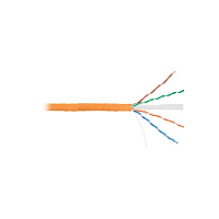 Кабель U/UTP, 4 пары, Кат.6, 450 МГц, AWG 23, внутр. LS0H нг(А)-HFLTx, кат. 500 м, цв. оранж.