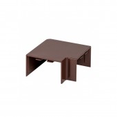 Поворот 90 гр. (40х25) (4 шт) темное дерево EKF-Plast 