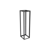 Стойка телекоммуникационная двухрамная открытая СТ-49U-800-2М-Э-Ч черная 9005