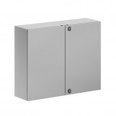 Корпус навесной STH с М/П двухдверный из нержавеющей cтали AISI304 ВхШхГ 800х1000х300 мм, с фланцем