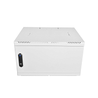 Шкаф  телекоммуникационный настенный 6U (600x480) дверь металл