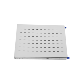 Полка усиленная с телескопическими направляющими грузоподъёмностью 150 кг глубина 620 мм